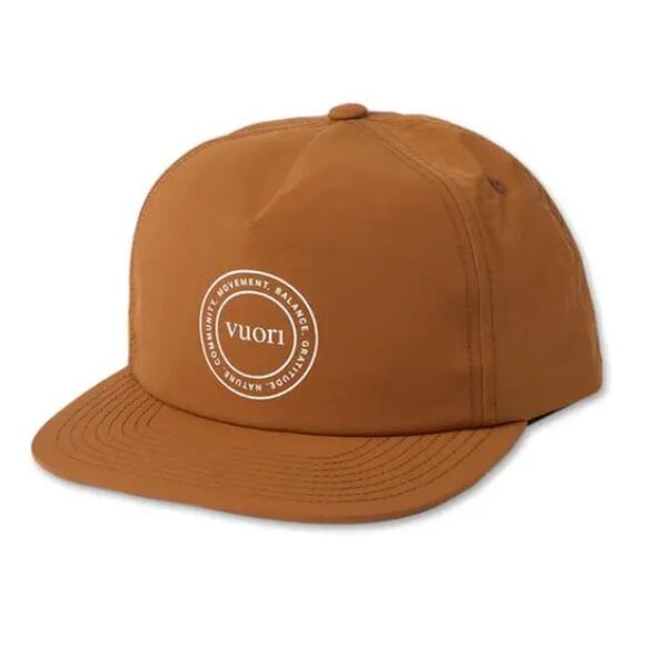 Vuori Other - Vuori brown gratitude baseball hat